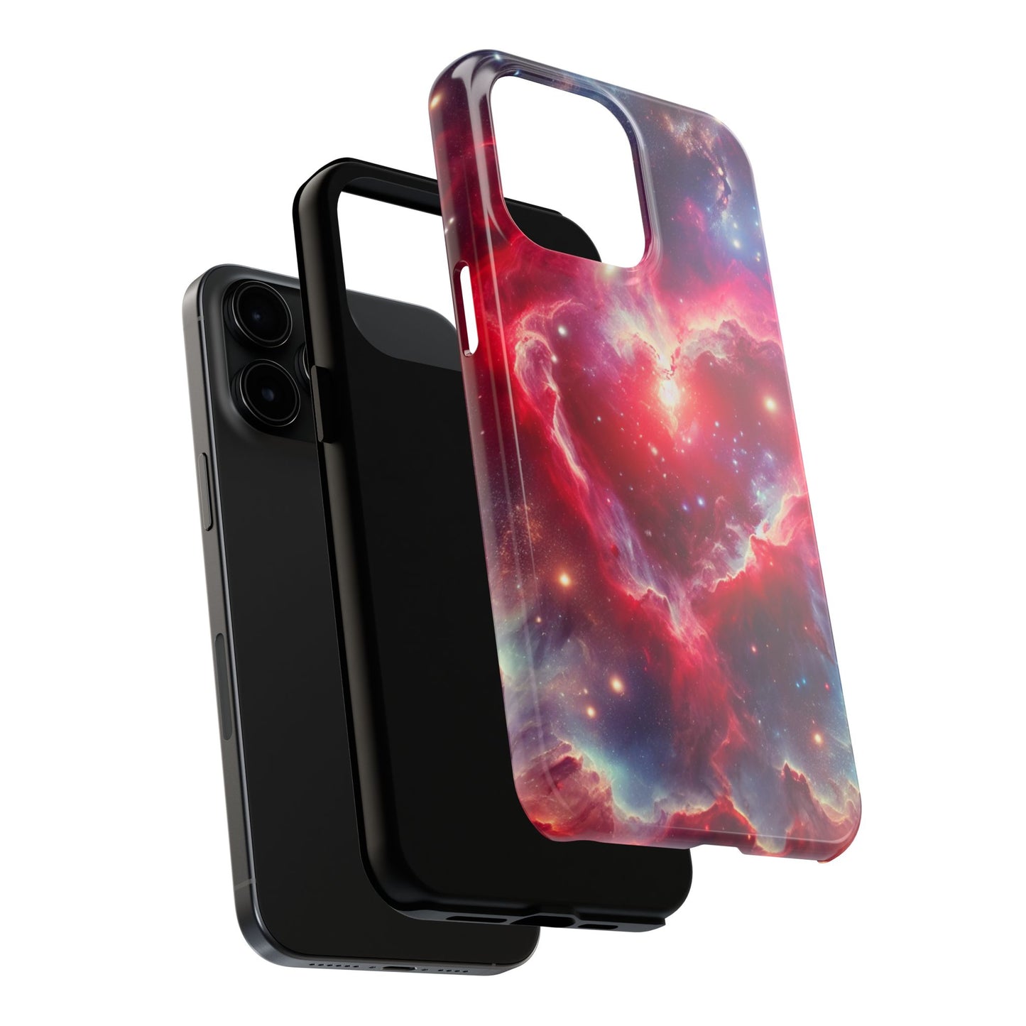 Heart Nebula Phone Case - 'Cosmic Love' Galaxy