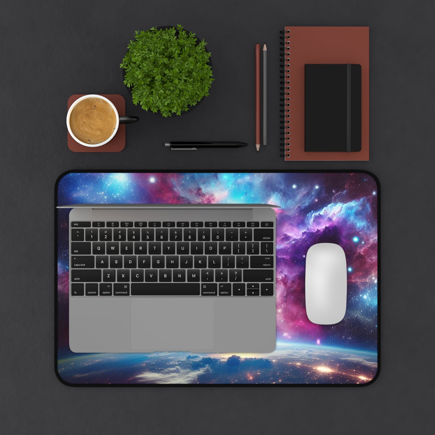 Galaxy Desk Mat - 'Dreamspace' - Cosmic Gaming & Office Decor