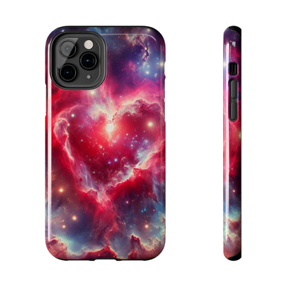 Heart Nebula Phone Case - 'Cosmic Love' Galaxy