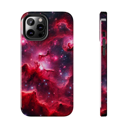Red Galaxy Phone Case - 'Passion Nebula'