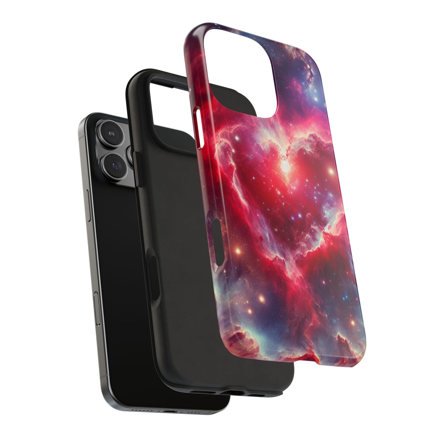 Heart Nebula Phone Case - 'Cosmic Love' Galaxy