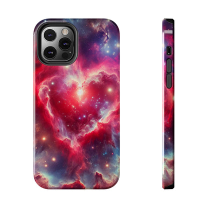 Heart Nebula Phone Case - 'Cosmic Love' Galaxy