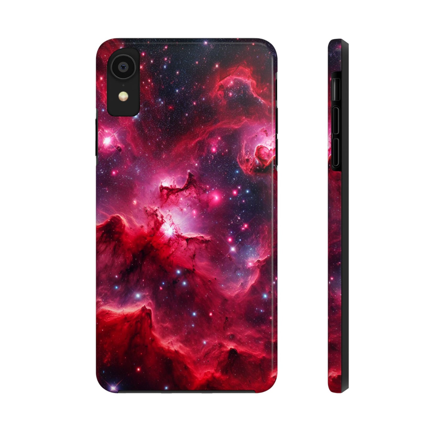 Red Galaxy Phone Case - 'Passion Nebula'