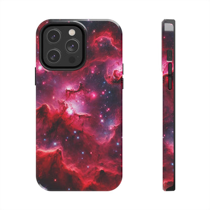 Red Galaxy Phone Case - 'Passion Nebula'