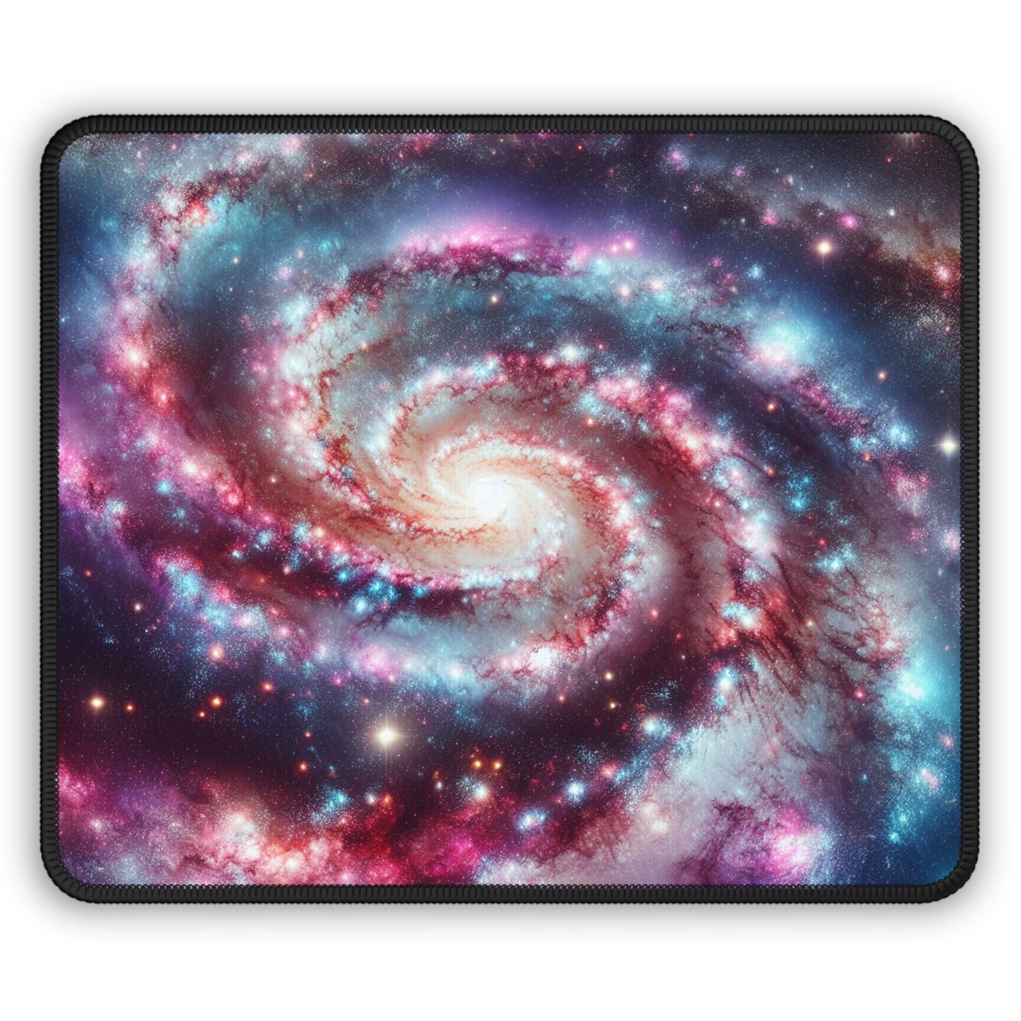 Spiral Galaxy Mouse Pad - 'Starborn Whirl' - Cosmic Gaming & Office Decor