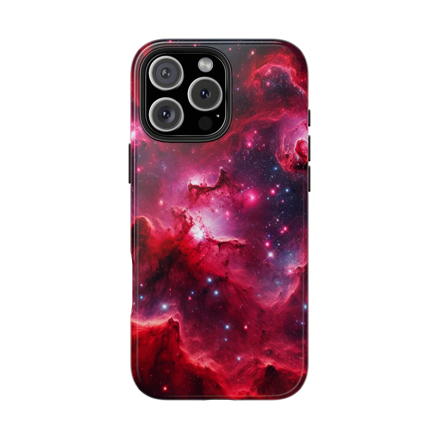 Red Galaxy Phone Case - 'Passion Nebula'