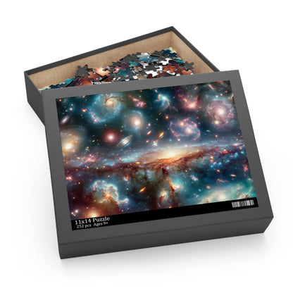 Cosmic Galactic Puzzle - 'Cosmic Mirage' - Space Themed Jigsaw