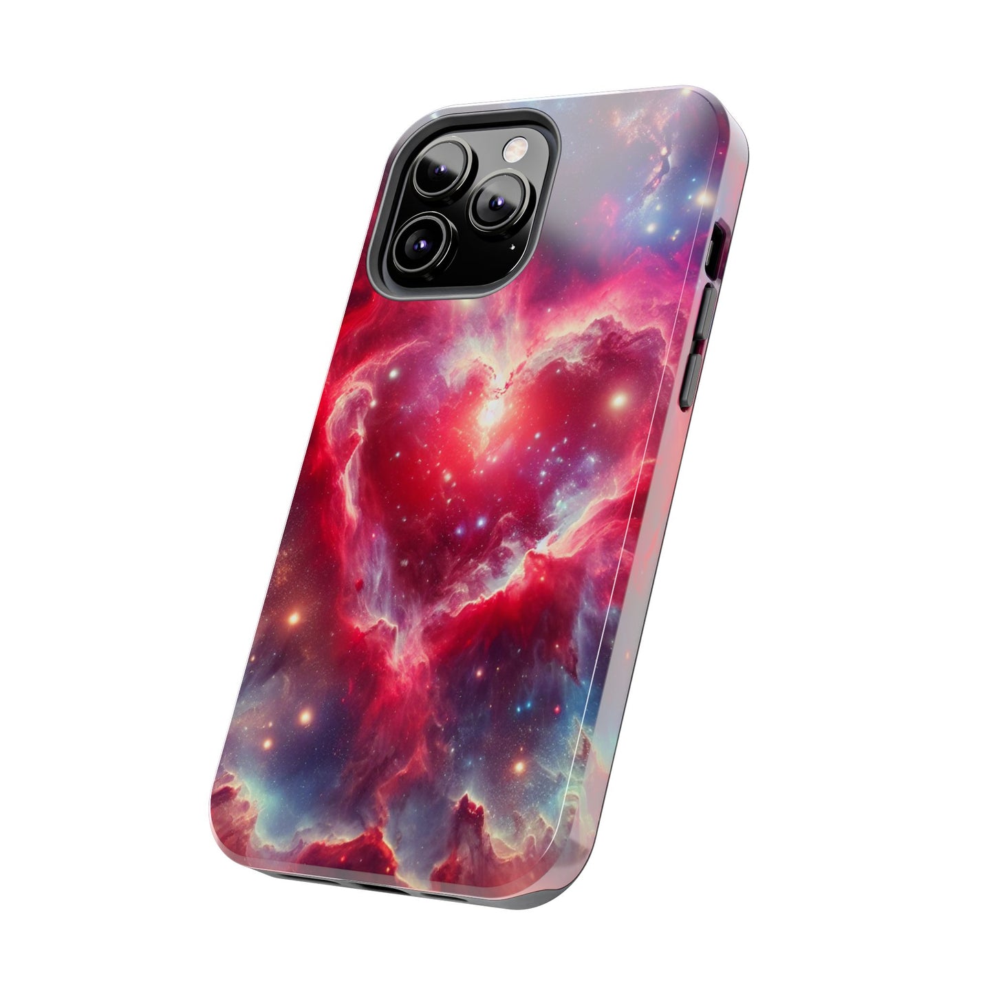 Heart Nebula Phone Case - 'Cosmic Love' Galaxy