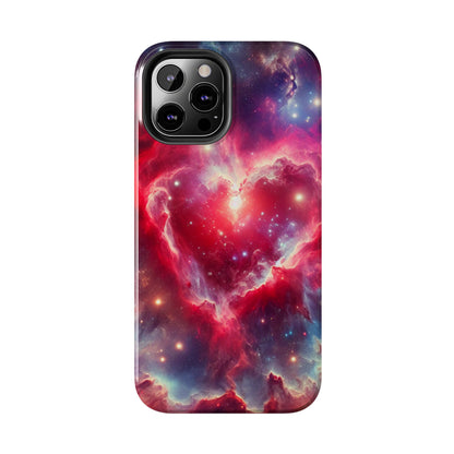 Heart Nebula Phone Case - 'Cosmic Love' Galaxy