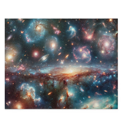 Cosmic Galactic Puzzle - 'Cosmic Mirage' - Space Themed Jigsaw