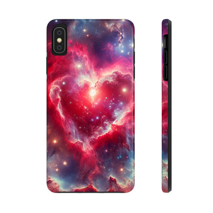 Heart Nebula Phone Case - 'Cosmic Love' Galaxy