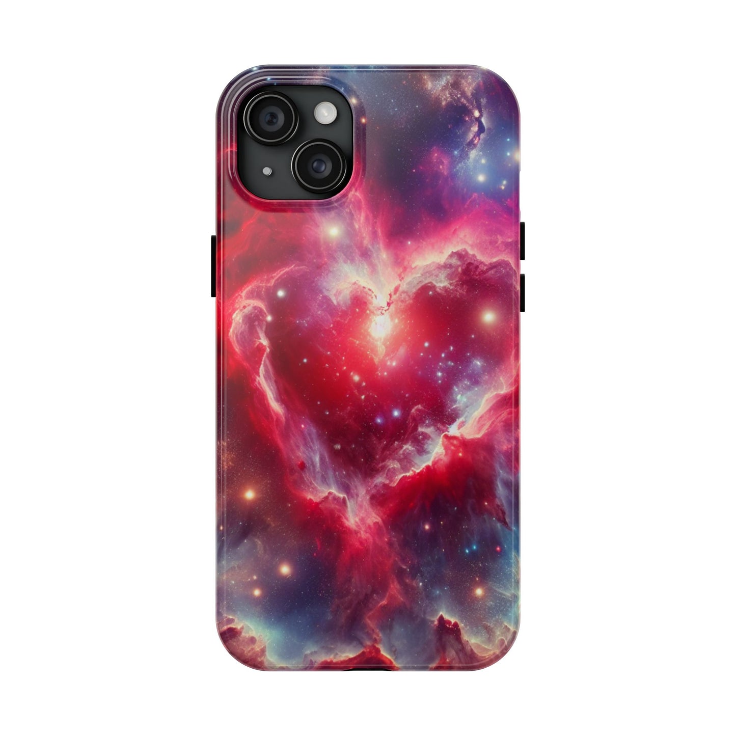 Heart Nebula Phone Case - 'Cosmic Love' Galaxy