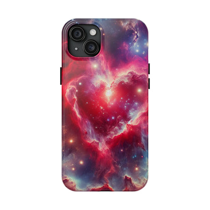 Heart Nebula Phone Case - 'Cosmic Love' Galaxy