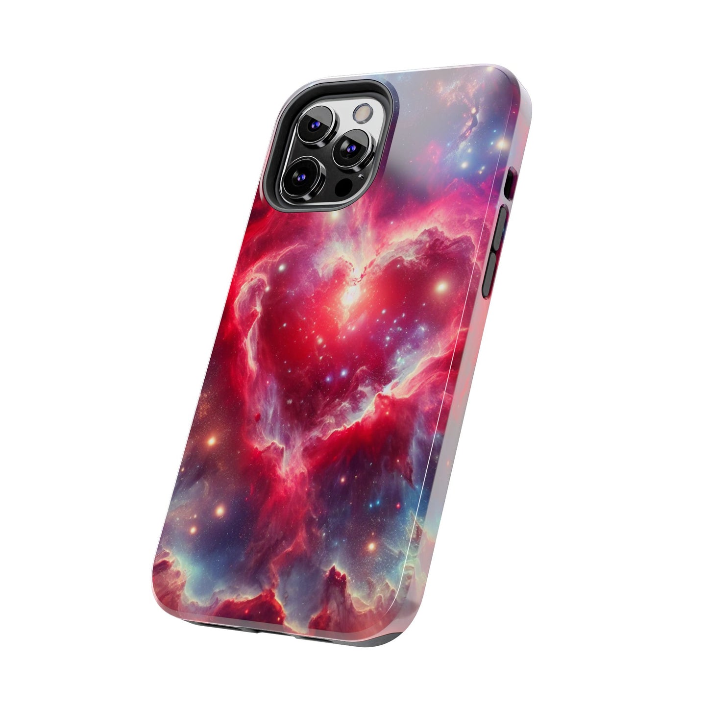 Heart Nebula Phone Case - 'Cosmic Love' Galaxy