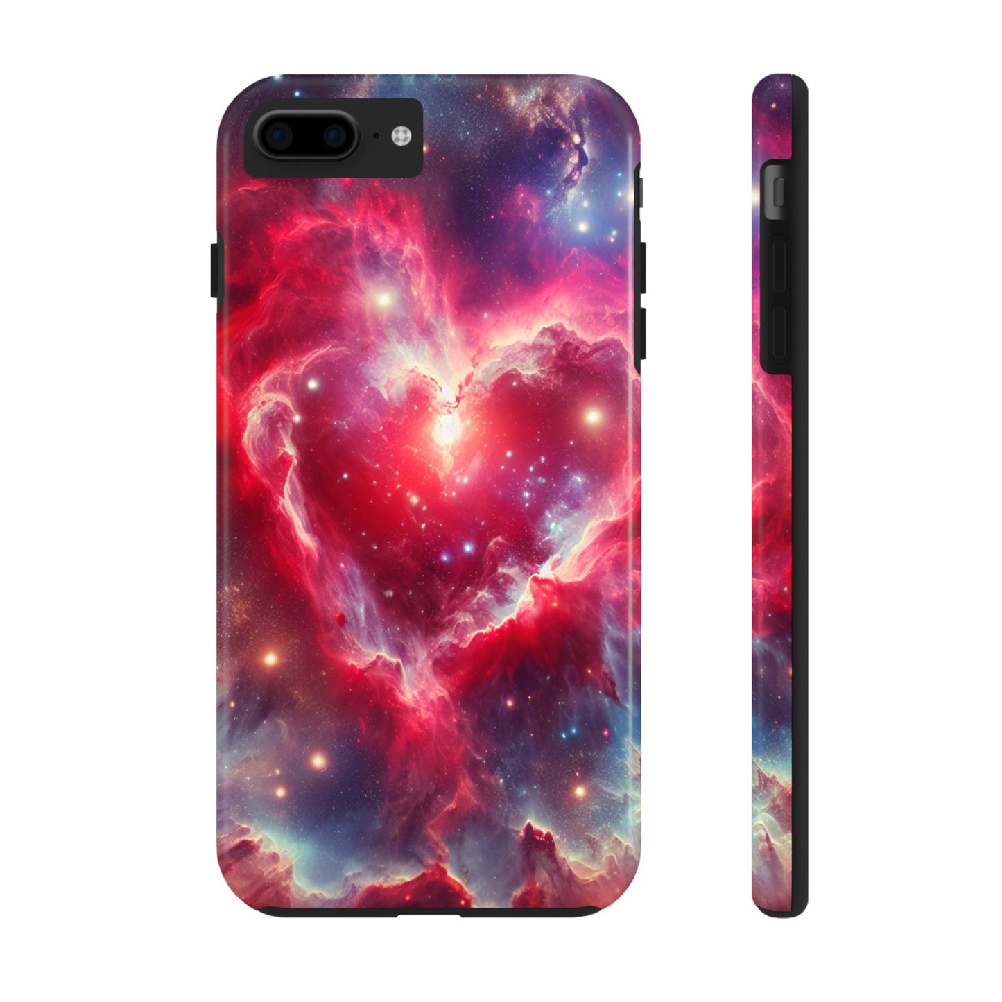 Heart Nebula Phone Case - 'Cosmic Love' Galaxy