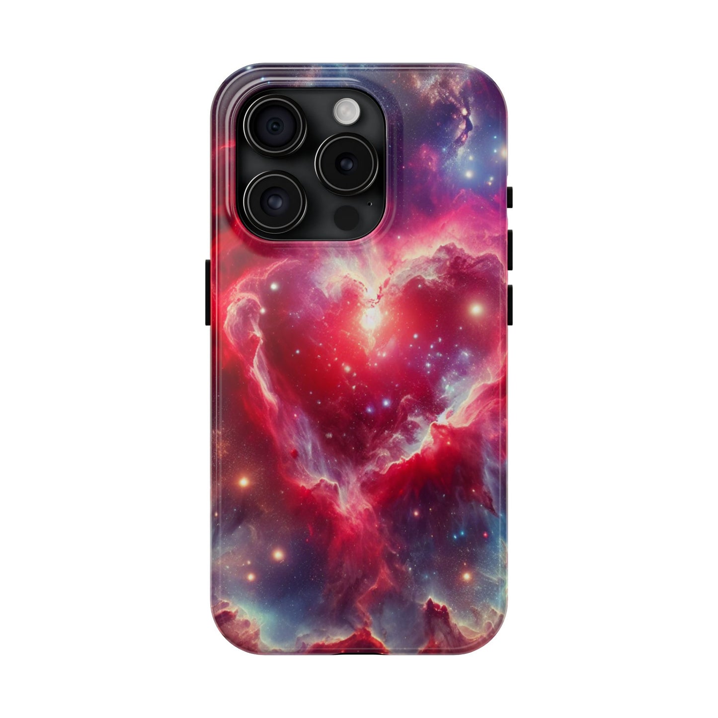 Heart Nebula Phone Case - 'Cosmic Love' Galaxy