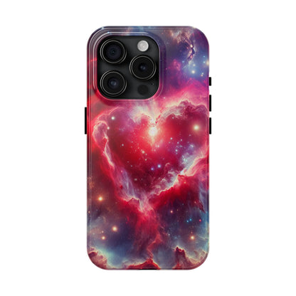 Heart Nebula Phone Case - 'Cosmic Love' Galaxy