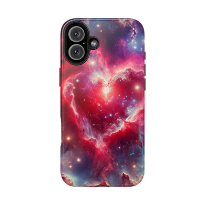 Heart Nebula Phone Case - 'Cosmic Love' Galaxy