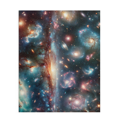 Cosmic Galactic Puzzle - 'Cosmic Mirage' - Space Themed Jigsaw