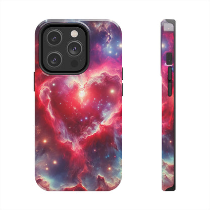 Heart Nebula Phone Case - 'Cosmic Love' Galaxy