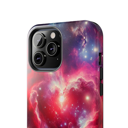 Heart Nebula Phone Case - 'Cosmic Love' Galaxy