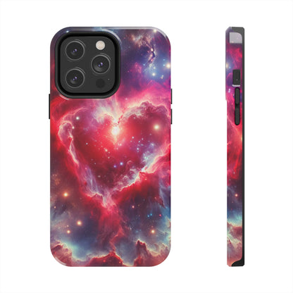 Heart Nebula Phone Case - 'Cosmic Love' Galaxy